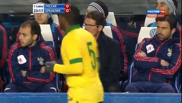 Футбол. Friendly 2013. Товарищеский матч. РОССИЯ - Бразилия 26_03_2013 17