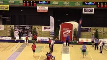 Troisième tour, tir rapide en double, Finale N4 Saint-Martin en Haut contre Le Puy, Sport Boules, Clermont-Ferrand 2016