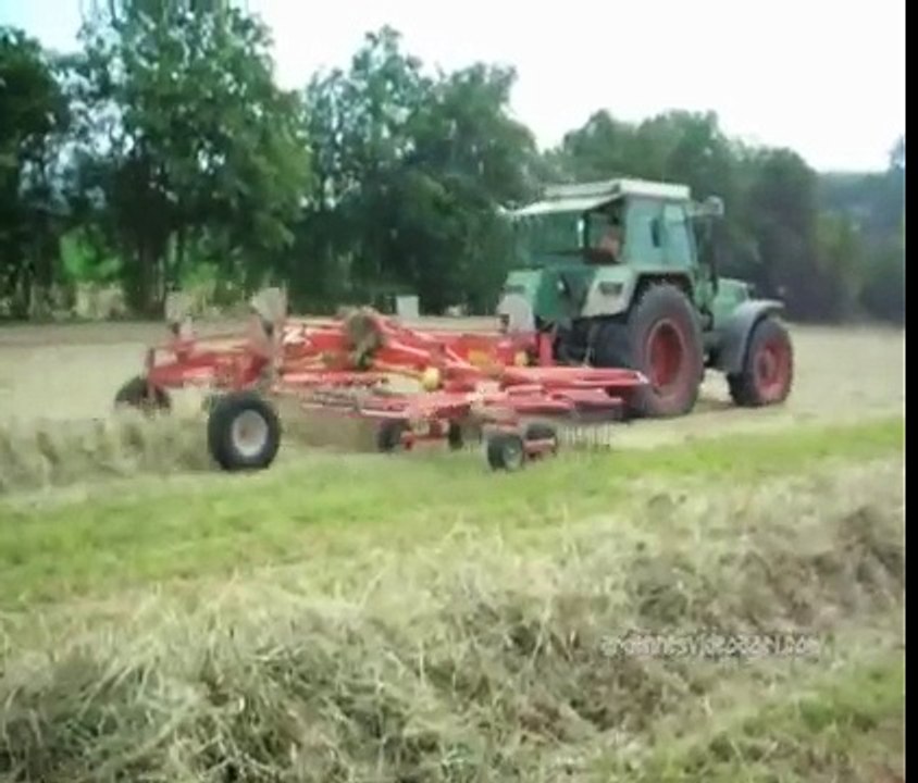 Andainage du foin 2007