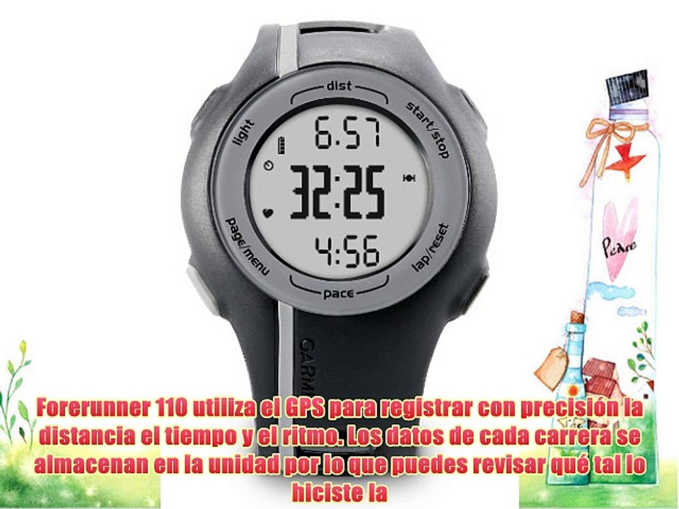 Garmin Forerunner 110 - Reloj GPS de pulsera