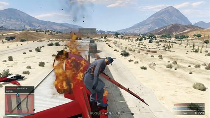 GTA 5 Funny Moments #5 - MAFIA VS PLANES