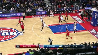 Andre Drummond Hits the Full-Court Shot!