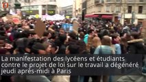 La manifestation contre la loi Travail a dégénéré à Paris