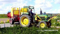 Potato Planting | Deutz-Fahr Agrotron 7250 TTV on Row-Crop Tracks   Dewulf Miedema belt planter