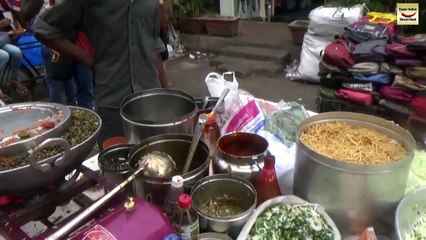 How Its Made Veg Chow mein at Boriwali West Street Food Mumbai