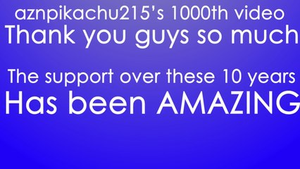 1000th video special/10th anniversary - Thank you fans!