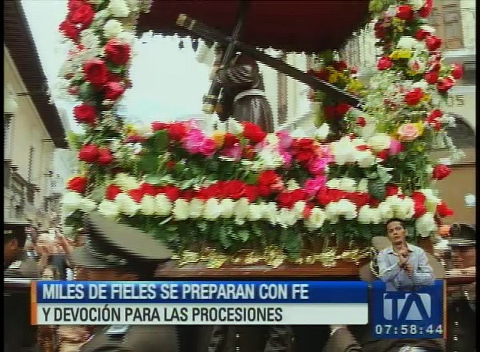 Miles de fieles se preparan con fe y devoción para las procesiones