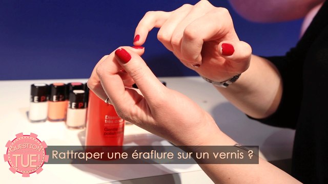 Comment rattraper un vernis abîmé ?