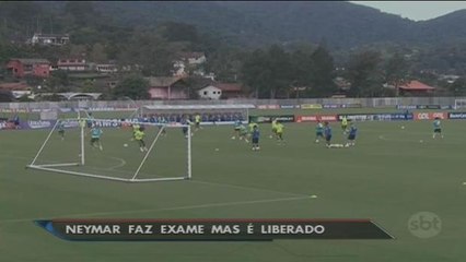 Neymar sente desconforto muscular e passa por exames