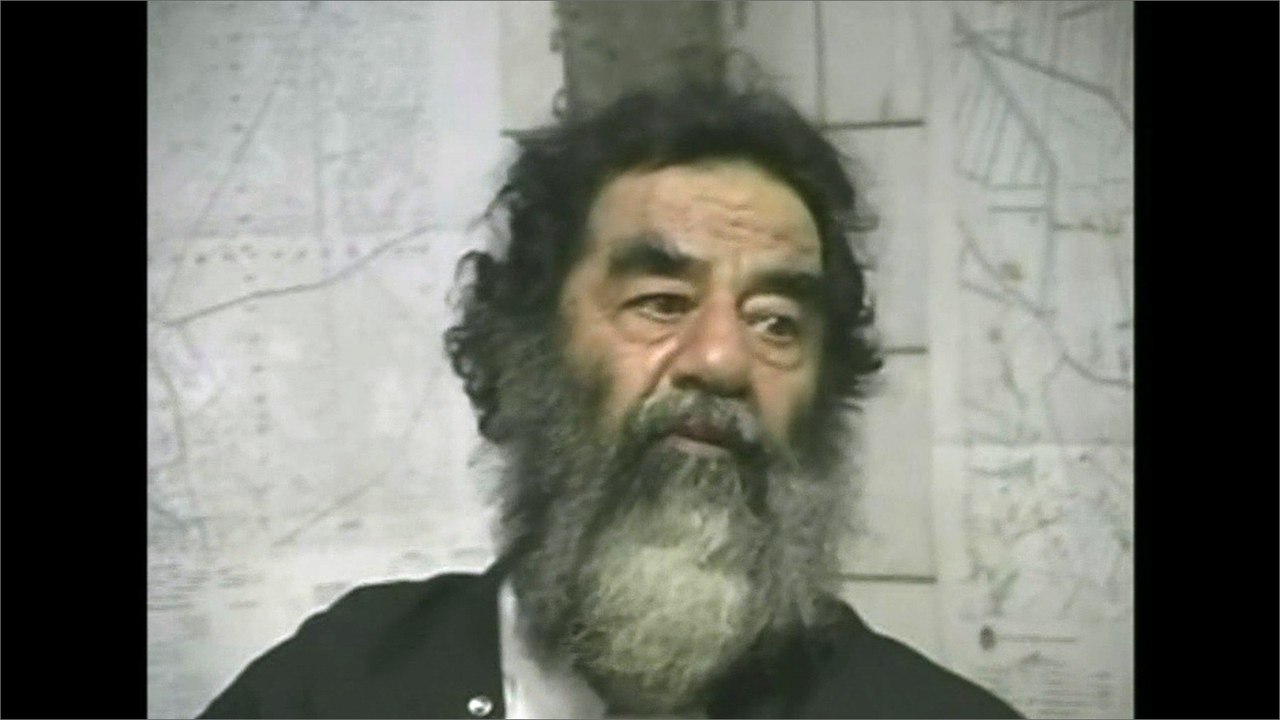 اعتقال الرئيس العراقي السابق صدام حسين