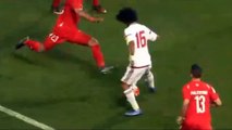 Red Card Mohammed Darwish - U.A.E. 2-0 Palestine (24.03.2016) World Cup - AFC Qu