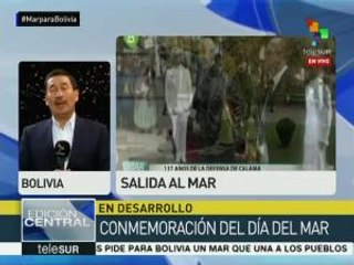 Bolivia reitera su petición de una salida marítima soberana