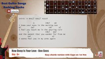 How Deep is Your Love - Bee Gees Bass Backing Track with scale, chords and lyrics