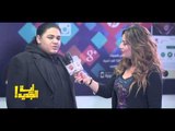 النجم محمد هوبا مع الاعلاميه سالي مطر في برنامج ايه الجديد
