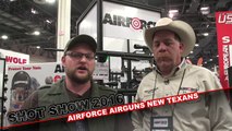 SHOT Show 2016: Airforce Airguns New .308 & .357 Texans