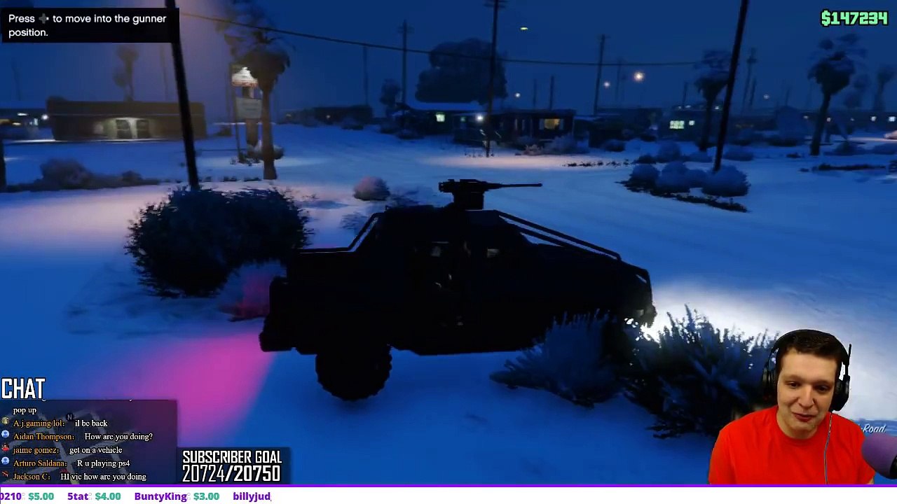 playing gta online 2