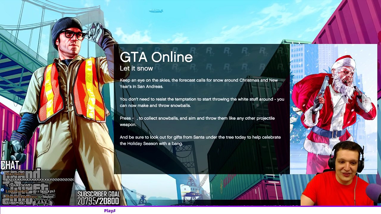 playing gta online 6