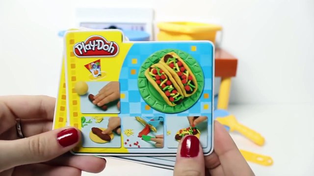 Play Doh Meal Makin Kitchen Playset Play Dough Kitchen Cocinita de Juguete con Plastilina Toy Food