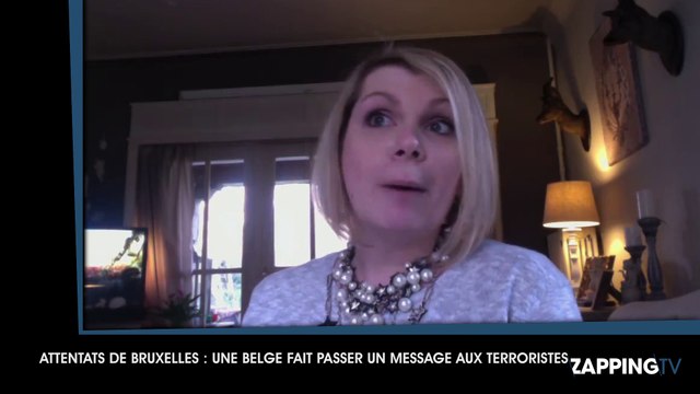 Attentats de Bruxelles : Une Belge fait passer un message aux terroristes (Vidéo)