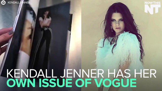 Kendall Jenner Gets Her Own Issue Of Vogue