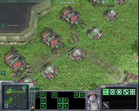 Flying Bunker Rush SC2