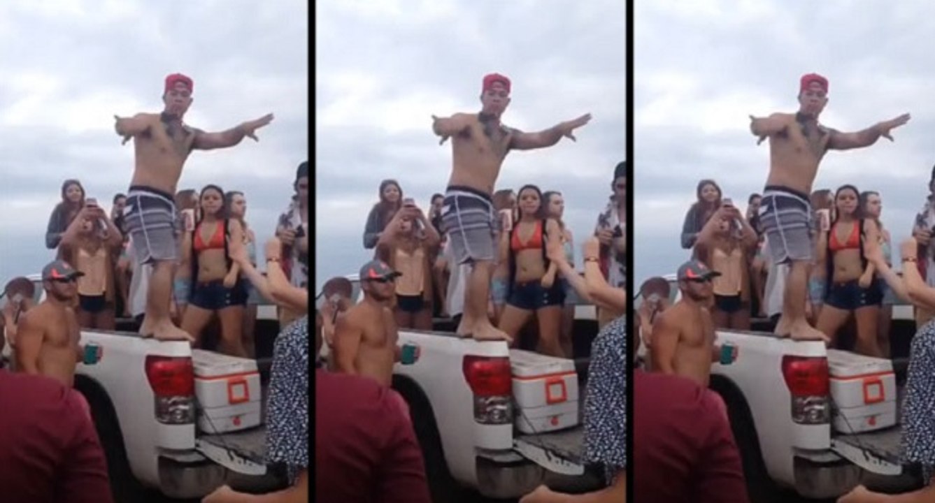 Alcool + backflip + Spring Break