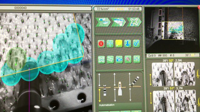 1000 greffons preleves en 1h03 mn