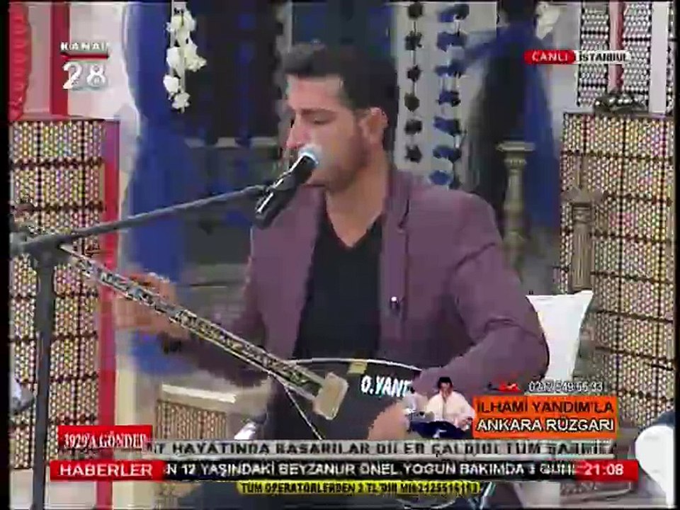 OSMAN YANDIM SENSİZ OLMUYOR  KANAL 28 ANKARA RÜZGARI