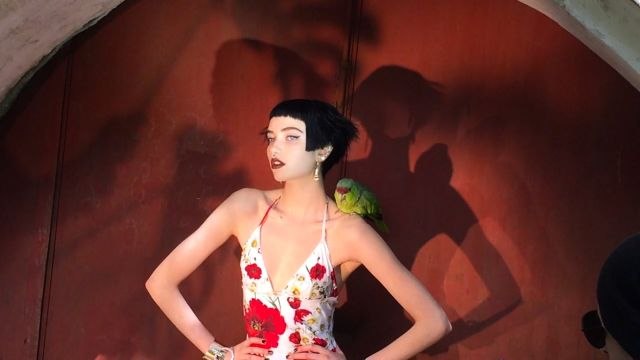 Grace Hartzel on Set With Vogue in Mexico’s Las Pozas