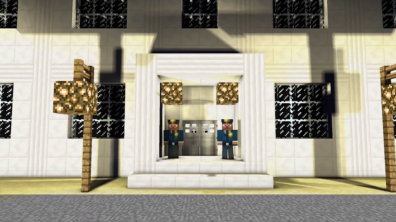 【マインクラフト アニメ】銀行強盗(bank robbers)~minecraft animation~