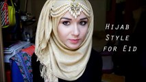 Hijab Tutorial l EID - Hijab Tutorial For Easy Hijab Styles 2016