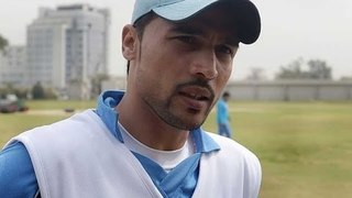 Mohammad Amir bowling First over in International Cricket