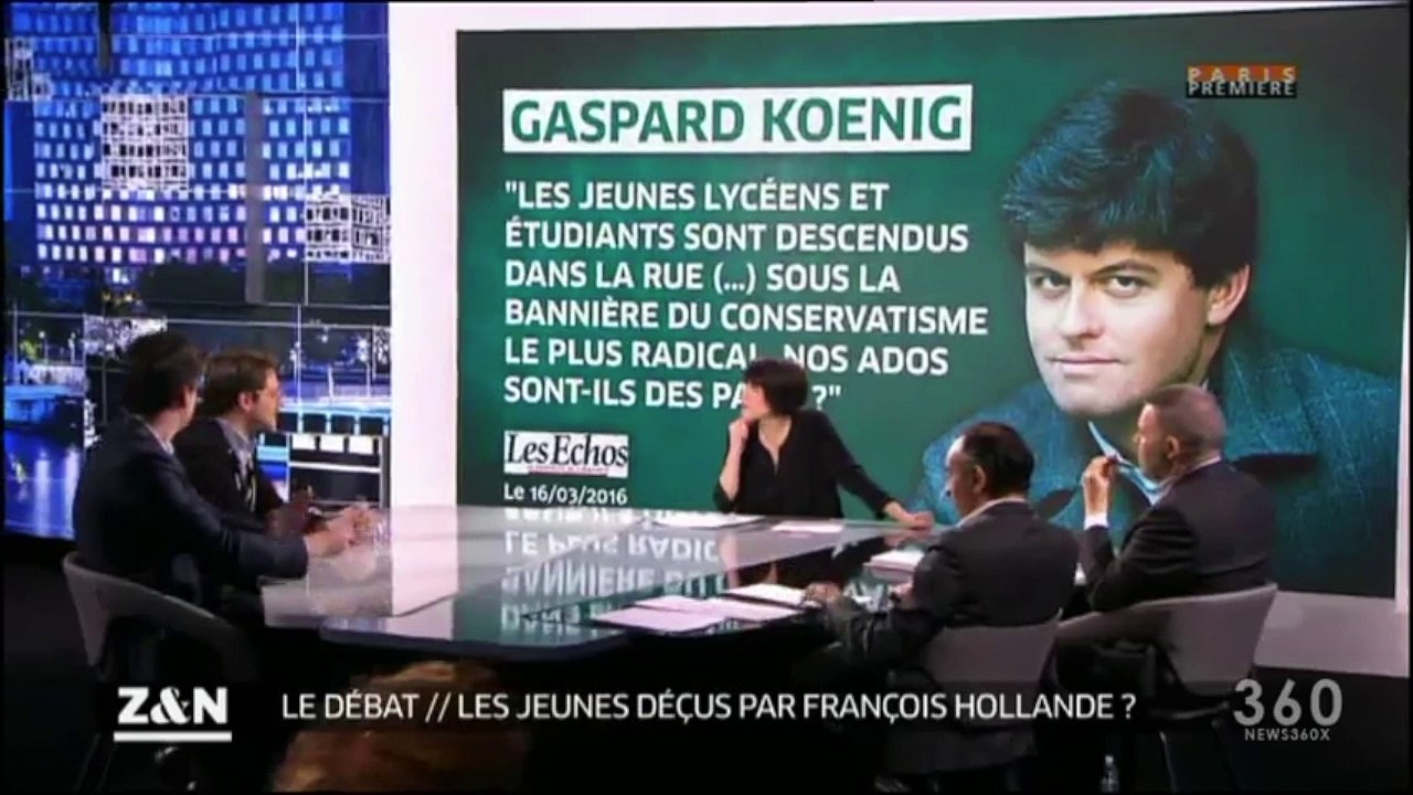Benjamin Lucas invité de Zemmour et Naulleau sur Paris Première