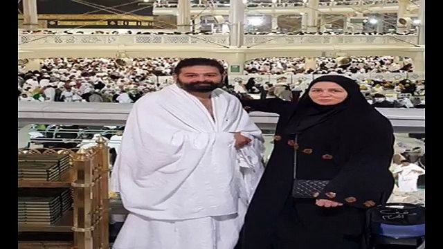 شاهد‬... الفنانة إلهام شاهين تصدم معجبيها بشكلها فى الحج
