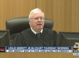 Merritt in court for freeway shooting hearing
