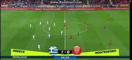 Tzavellas Goal HD - Greece 1-0 Montenegro 24-03-2016