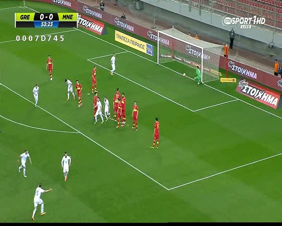 Ελλάδα - Μαυροβούνιο 1-0