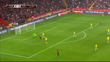 Cenk Tosun Goal - Turkey 1-0 Sweden - 24.03.2016