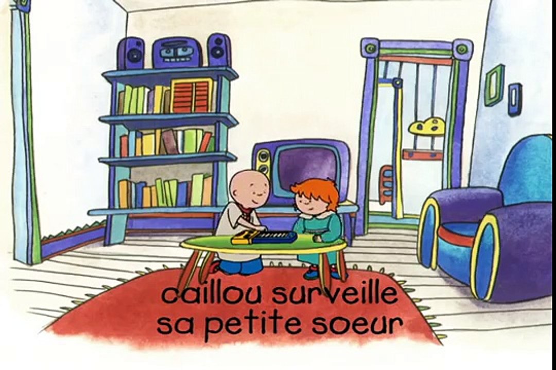 Caillou FRANÇAIS - Caillou surveille sa petite soeur  (S01E51)