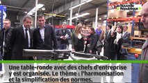 VIDEO. Nicolas Sarkozy en visite à Châteauroux