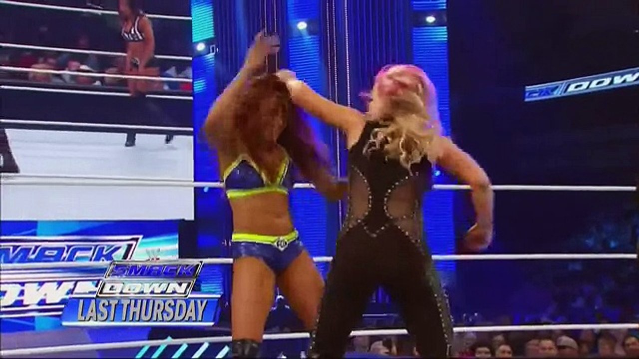 WWE SmackDown - Cameron vs. Natalya vs. Alicia Fox (720p