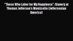 PDF Those Who Labor for My Happiness: Slavery at Thomas Jefferson's Monticello (Jeffersonian