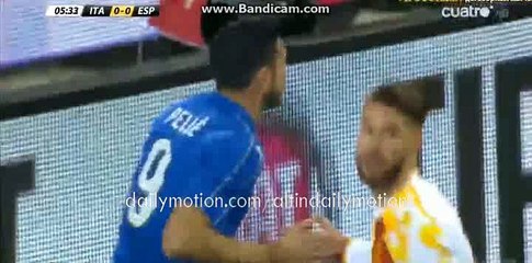 Alvaro Morata Amazing Goal HD - Italy 0-1 Spain - Friendly Match - 24.03.2016