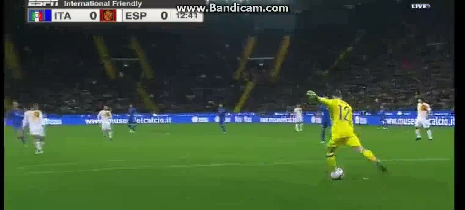 Spain Super Tika Taka Pass - Italy 0-0 Spain Friendly Match 24-03-2016