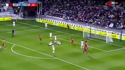 Al Haydos Goal - Qatar 1-0 Hong Kong - World Cup Qualification - 24_03_16