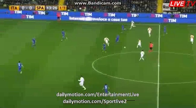 SPAIN TIKA TAKA PASS - ITALY vs SPAIN FRIENDLIES