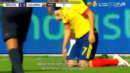 Carlos Bacca Gets INJURED Bolivia vs Colombia