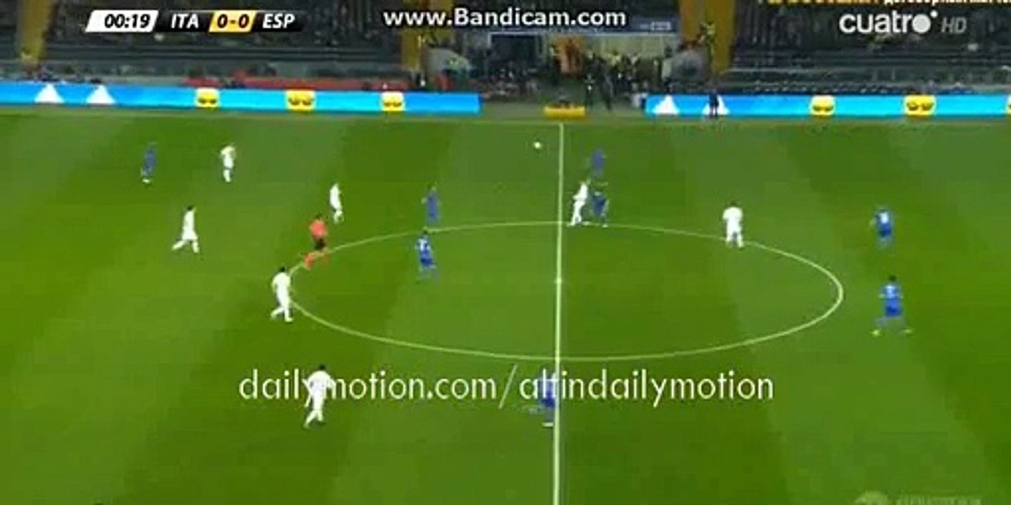 Cesc Fabregas Amazing Goal HD - Italy 0-1 Spain 24-03-2016