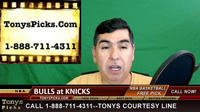 New York Knicks vs. Chicago Bulls Free Pick Prediction NBA Pro Basketball Odds Preview 3-24-2016