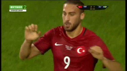 2-1 Cenk Tosun Goal HD - Turkey 2-1 Sweden - Friendly 24.03.2016 HD